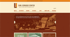 Desktop Screenshot of earlscruggscenter.org