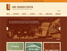 Tablet Screenshot of earlscruggscenter.org